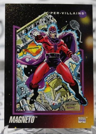 MAGNETO # 112  X-MEN MARVEL NM SUPER HEROES  NON-SPORT TRADING CARD IMPEL 1992