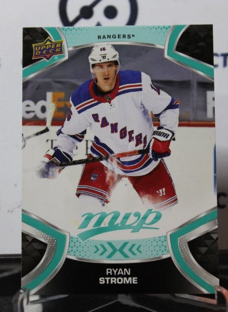 2021-22  UPPER DECK MVP RYAN STROME  # 16  NEW YORK RANGERS  NHL HOCKEY CARD