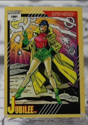 JUBILEE # 38  X-MEN  MARVEL NM SUPER HEROES  NON-SPORT TRADING CARD IMPEL 1991