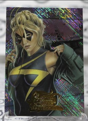 MS. MARVEL  # 4 OF 9 FLEER MARVEL MASTERPIECES NM SUPER HEROES  NON-SPORT TRADING CARD 2008