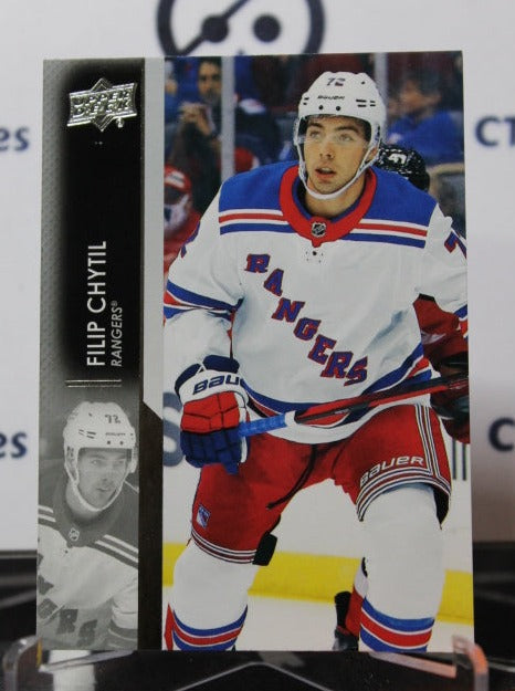 2021-22  UPPER DECK FILIP CHYTIL  # 368  NEW YORK RANGERS  NHL HOCKEY CARD