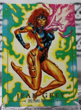 JEAN GREY # 46 NM X-MEN  MARVEL MASTERPIECES SUPER HEROES NON-SPORT TRADING CARD 1992
