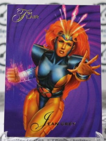 JEAN GREY MUTANT GENESIS X-MEN GOLD  MARVEL 94 FLAIR SUPER HEROES NON-SPORT TRADING CARD 1994