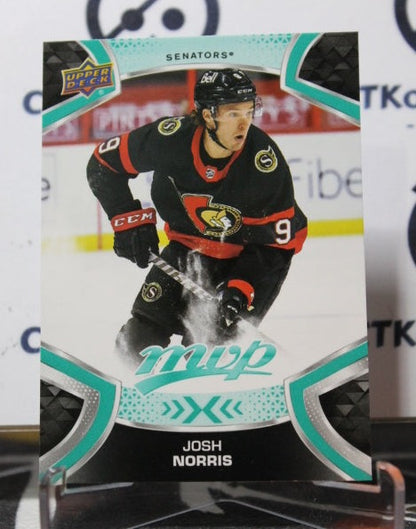 2021-22 UPPER DECK MVP JOSH NORRIS # 180  OTTAWA SENATORS HOCKEY CARD