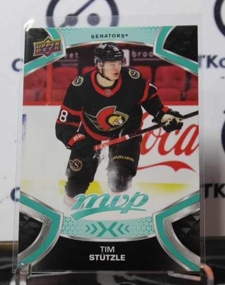 2021-22 UPPER DECK MVP TIM STUTZLE # 18 ROOKIE  OTTAWA SENATORS HOCKEY CARD