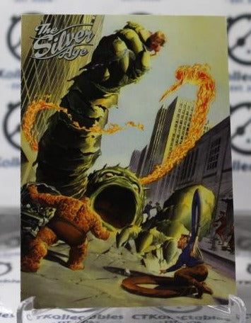 THE SILVER AGE FANTASTIC FOUR PROMO MARVEL SUPER HEROES SKYBOX NON-SPORT TRADING CARD 1998