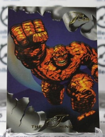 THE THING # 1 FANTASTIC FOUR MARVEL SUPER HEROES NM NON-SPORT TRADING CARD FLAIR 1994