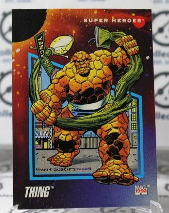 THE THING # 56 FANTASTIC FOUR MARVEL SUPER HEROES NM NON-SPORT TRADING CARD IMPEL 1992