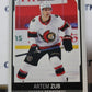 2021-22 O-PEE-CHEE ARTEM ZUB # 299  ROOKIE OTTAWA SENATORS NHL HOCKEY CARD