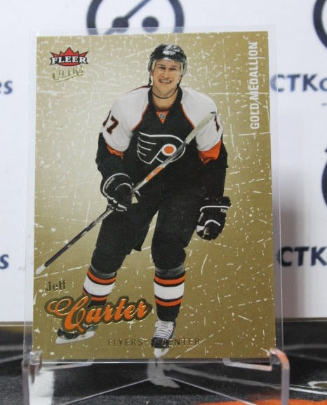 2008-09 FLEER ULTRA JEFF CARTER # 72  PHILADELPHIA FLYERS NHL HOCKEY  CARD