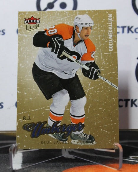 2008-09 FLEER ULTRA  R.J. UMBERGER  # 133  PHILADELPHIA FLYERS NHL HOCKEY  CARD