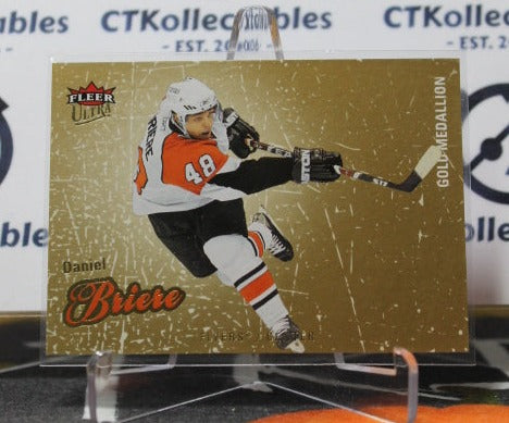 2008-09 FLEER ULTRA  DANIEL BRIERE  # 69  PHILADELPHIA FLYERS NHL HOCKEY  CARD