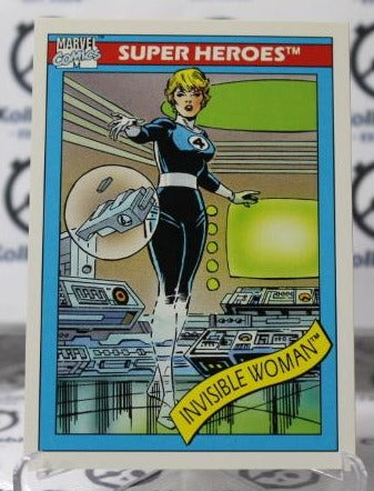 INVISIBLE WOMAN # 43 FANTASTIC FOUR MARVEL SUPER HEROES NM NON-SPORT TRADING CARD IMPEL 1990