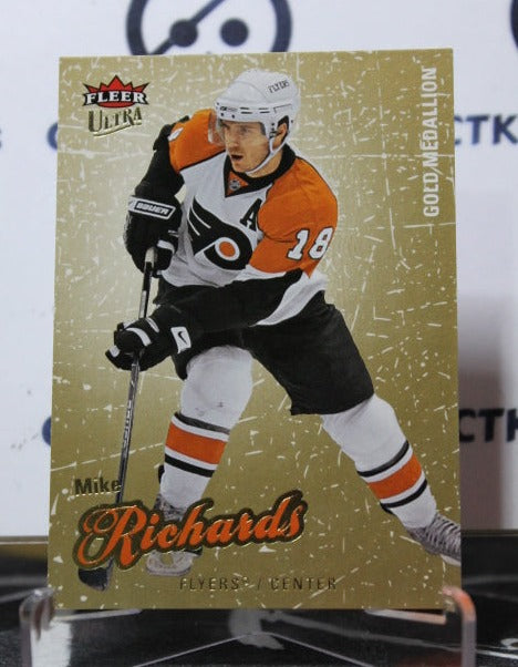 2008-09 FLEER ULTRA  MIKE RICHARDS  # 73 PHILADELPHIA FLYERS NHL HOCKEY  CARD