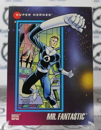 MISTER FANTASTIC # 33 FANTASTIC FOUR MARVEL SUPER HEROES NM NON-SPORT TRADING CARD IMPEL 1992