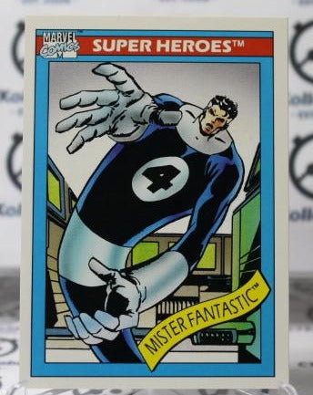 MISTER FANTASTIC # 19 FANTASTIC FOUR MARVEL SUPER HEROES NM NON-SPORT TRADING CARD IMPEL 1990