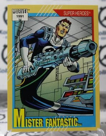 MISTER FANTASTIC # 7 FANTASTIC FOUR MARVEL SUPER HEROES NM NON-SPORT TRADING CARD IMPEL 1991