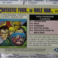 FANTASTIC FOUR VS MOLE MAN # H-5 HOLO CHASE MARVEL SUPER HEROES IMPEL NON-SPORT TRADING CARD 1991