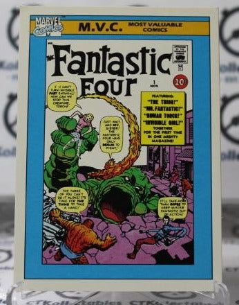 FANTASTIC FOUR # 124 MARVEL SUPER HEROES NM NON-SPORT TRADING CARD IMPEL 1990
