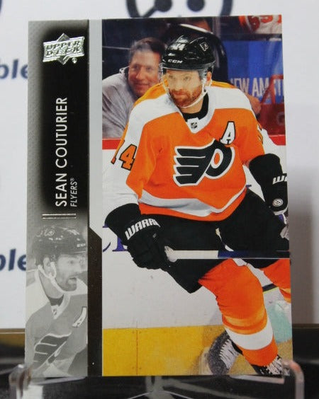 2021-22 UPPER DECK SEAN COUTURIER # 381 PHILADELPHIA FLYERS NHL HOCKEY  CARD