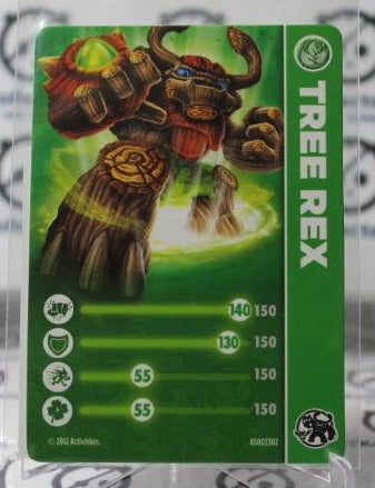 SKYLANDERS TREE REX GIANTS NM  NON-SPORT ACTIVISION CARD 2011