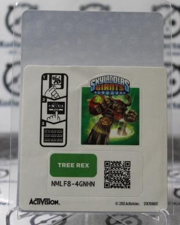 SKYLANDERS TREE REX GIANTS NM  NON-SPORT ACTIVISION CARD 2011