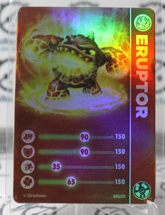 SKYLANDERS ERUPTOR GIANTS NM  NON-SPORT ACTIVISION CARD 2011