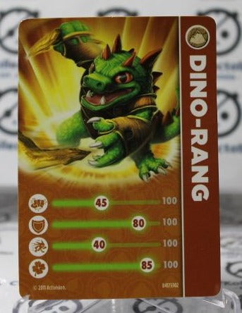 SKYLANDERS DINO-RANG SPYRO'S ADVENTURE NM  NON-SPORT ACTIVISION CARD 2011