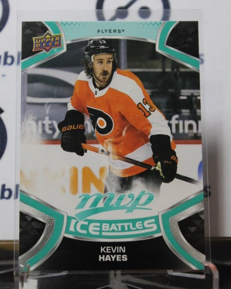 2021-22 UPPER DECK MVP KEVIN HAYES # 170 ICE BATTLES PHILADELPHIA FLYERS NHL HOCKEY  CARD