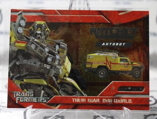 TRANSFORMERS # 3 OF 10  AUTOBOT RATCHET PROMO TOPPS NON-SPORT TRADING CARD 2007