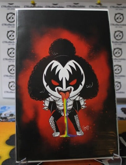 KISS  # 1 VARIANT VIRGIN GENE SIMONS COVER DYNAMITE COMICS  2016