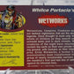 WETWORKS #8 PORTACIO NON-SPORT IMAGE COMICS/WIZARD MAGAZINE PROMO CARD (FOIL PRISM) 1992