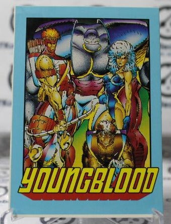 YOUNGBLOOD # 0 NON-SPORT  PROMO CARD 1992