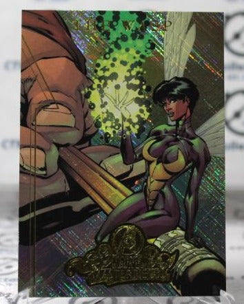 THE WASP # 9 OF 9  MARVEL MASTERPIECES NM SUPER HEROES  NON-SPORT TRADING CARD FLEER 2008