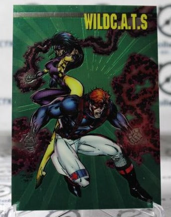 WILDC.A.T.S # PR1 NON-SPORT WILDSTORM PRODUCTIONS PROMO CARD (CHROM) 1994