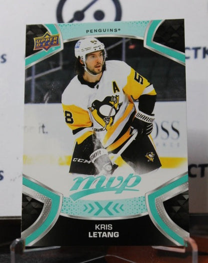 2021-22 UPPER DECK MVP KRIS LETANG # 58 PITTSBURGH PENGUINS NHL HOCKEY TRADING CARD
