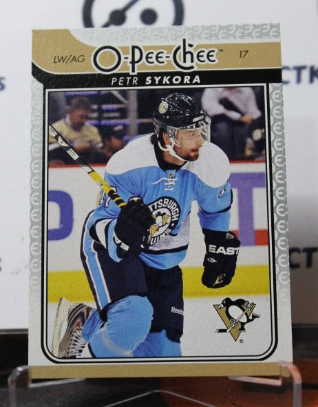 2009-10 O-PEE-CHEE PETR SYKORA # 279  PITTSBURGH PENGUINS NHL HOCKEY CARD