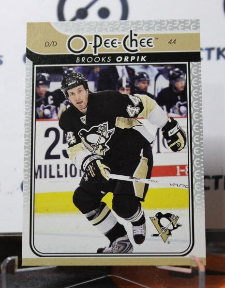 2009-10 O-PEE-CHEE BROOKS ORPIK # 446  PITTSBURGH PENGUINS NHL HOCKEY CARD