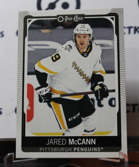 2021-22  O-PEE-CHEE  JARED McCANN # 396  PITTSBURGH PENGUINS NHL HOCKEY CARD