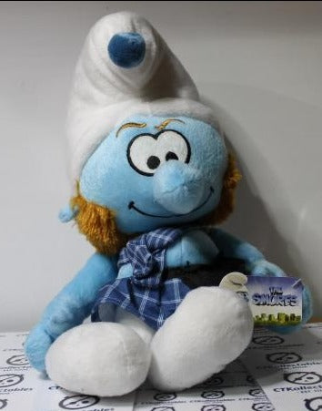 GUTSY SCOTTISH BLUE SMURF PLUSH TOY PEYO  BY NANCO WITH TAG  2011