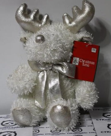 MINI CHRISTMAS TEDDY BEAR PRE LOVED PLUSH TOY WITH TAGS MADE BY CHINA