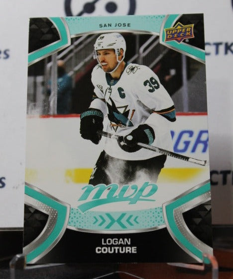 2021-22 UPPER DECK MVP LOGAN COUTURE # 39 SAN JOSE SHARKS HOCKEY CARD