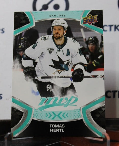 2021-22 UPPER DECK MVP TOMAS HERTL # 48 SAN JOSE SHARKS HOCKEY CARD