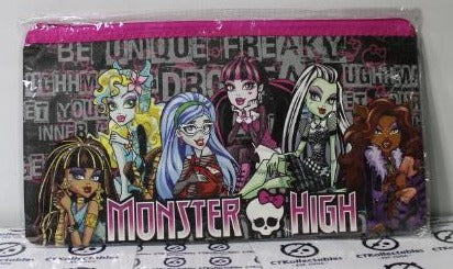 MONSTER HIGH PENCIL CASE 18 X 33 CM NEW WITH TAGS