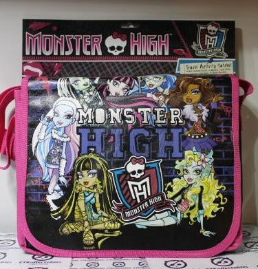 MONSTER HIGH TRAVEL ACTIVITY SATCHEL SHOULDER BAG 27 X 33 CM NEW WITH TAGS
