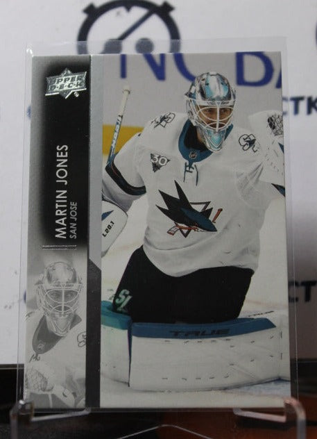 2021-22 UPPER DECK MARTIN JONES # 150 SAN JOSE SHARKS HOCKEY CARD