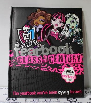 MONSTER HIGH FEAR BOOK CLASS OF THE CENTURY THE YEAR BOOK DYING TO OWN 2013