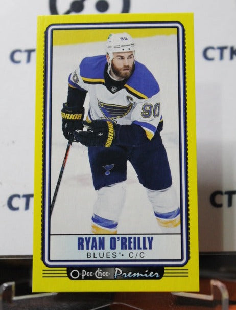 2021-22  O-PEE CHEE PREMIER RYAN O'REILLY # P-23 TALLBOYS  ST. LOUIS BLUES NHL HOCKEY CARD