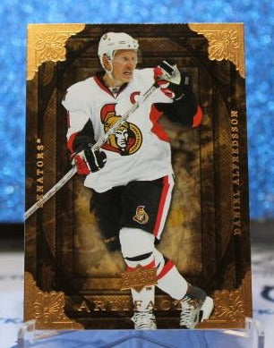 DANIEL ALFREDSSON # 32 ARTIFACTS UPPER DECK 2008-09 OTTAWA SENATORS NHL HOCKEY TRADING CARD