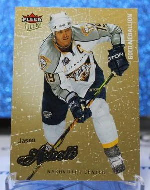 2008-09 FLEER ULTRA JASON ARNOTT # 171  NASHVILLE PREDATORS NHL HOCKEY TRADING CARD